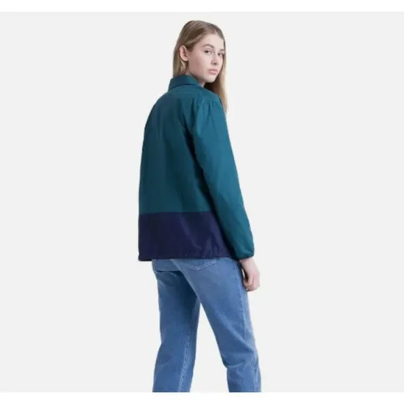 Herschel Voyage Coach Jacket Windbreaker Jacket Large Long Sleeve Snap - Picture 7 of 16